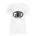 God Opens Doors Christian T-Shirt | White